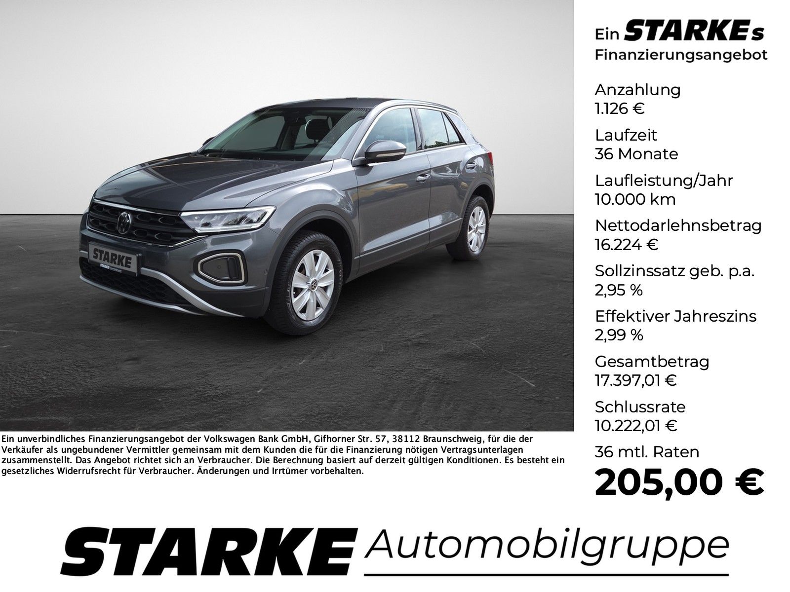 Volkswagen T-Roc 1.0 TSI LED AHK Sitzheizung PDC