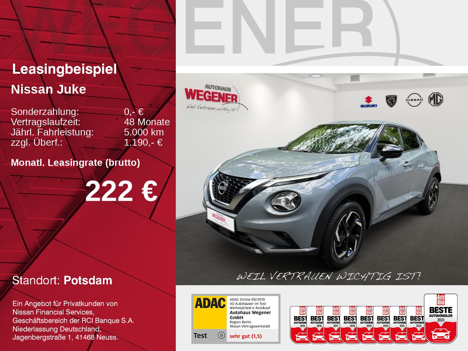 Nissan JUKE AT N-CONNECTA 1.0 AT WINTER LED NAVI SHZ