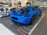 Porsche 718 Cayman GT4 RS  Shark Blue  Weissach - Porsche Cayman: 718 Gt4 RS