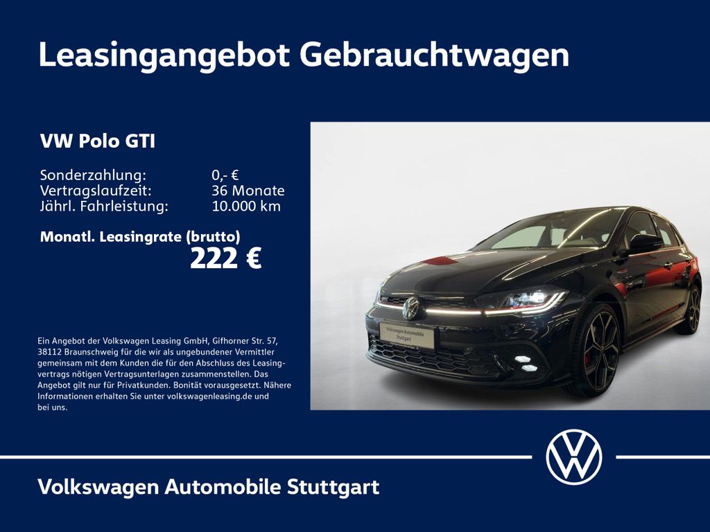 Volkswagen Polo GTI 2.0 TSI DSG Kamera LED Navi ACC Klima