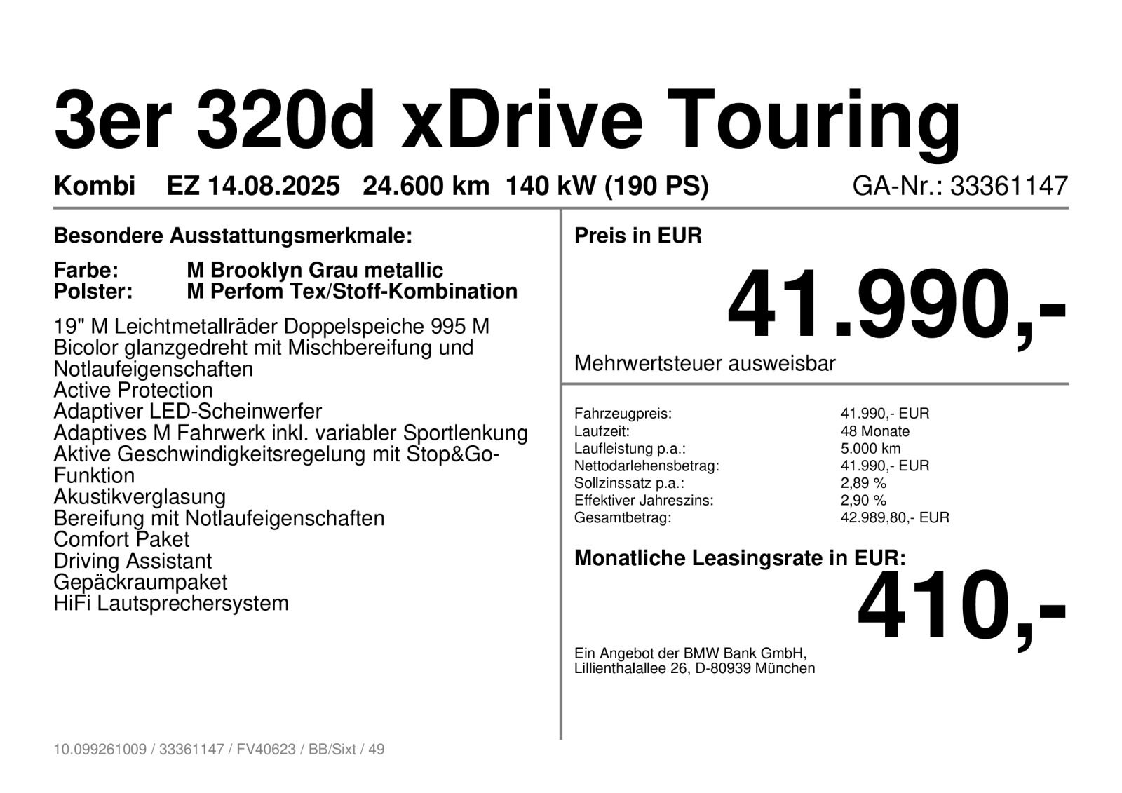 BMW 320 - Bild 5