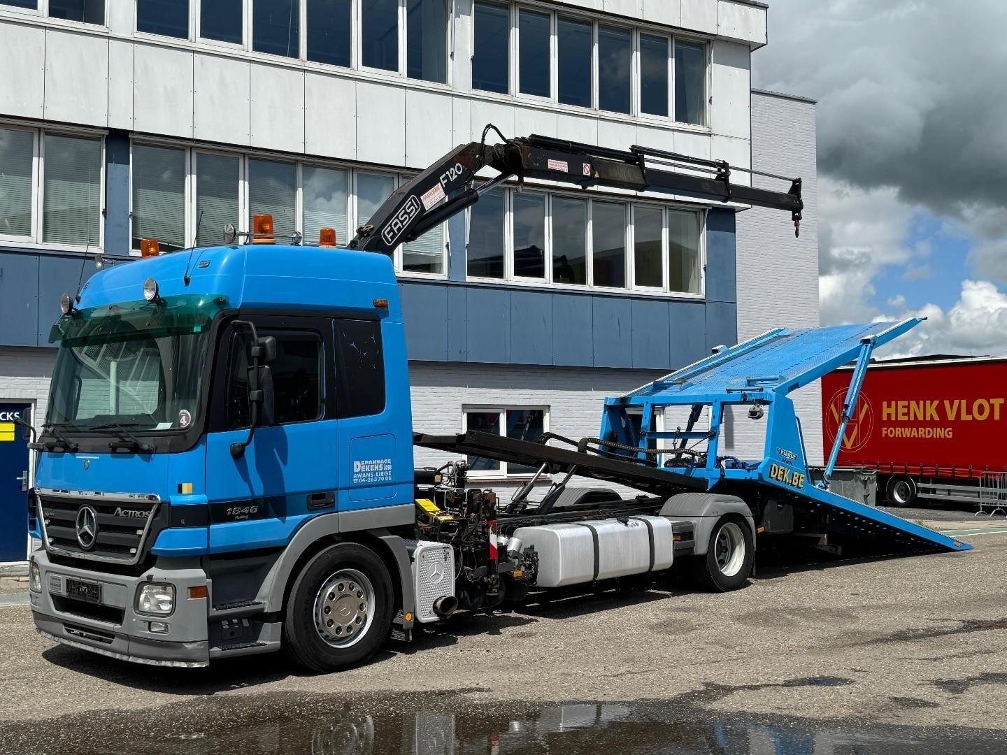 Mercedes-Benz Actros 1846 4X2 + 3-LADER + FASSI F120C.23