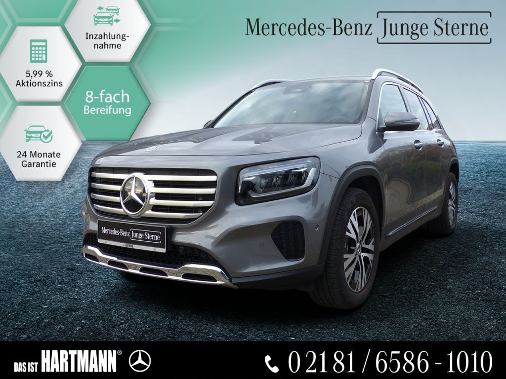 MERCEDES-BENZ GLB 180 PROGRESSIVE PLUS+NAV+RF-KAM+AMBIE+8-FACH