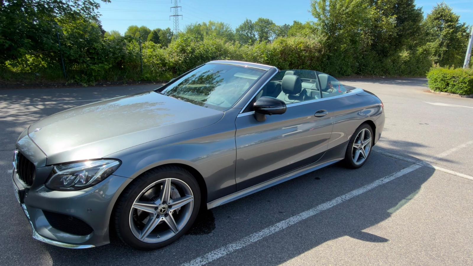 Mercedes-Benz C 180 Cabrio AMG-Line mit erst 52500 Kilometern!