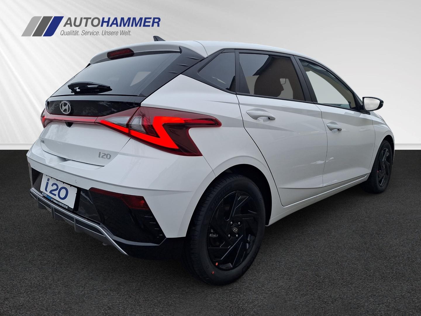 Hyundai i20 1.0T DCT BLACKLINE LED SHZ LHZ Navi Bose, миниатюра 2