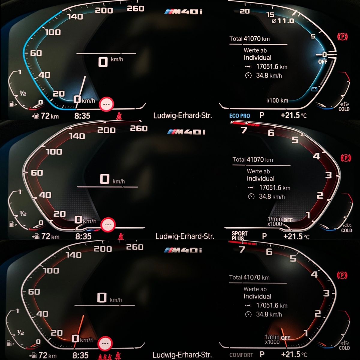 Fahrzeugabbildung BMW X3 M40i Panorama Kamera HUD DAB H/K Komfort 21"