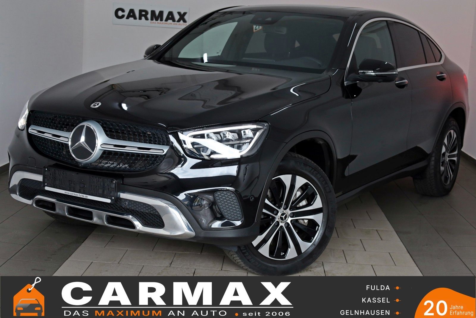 Fahrzeugabbildung Mercedes-Benz GLC 300e Coupe 4M,Leder,Navi,LED,GSD,360Kamera