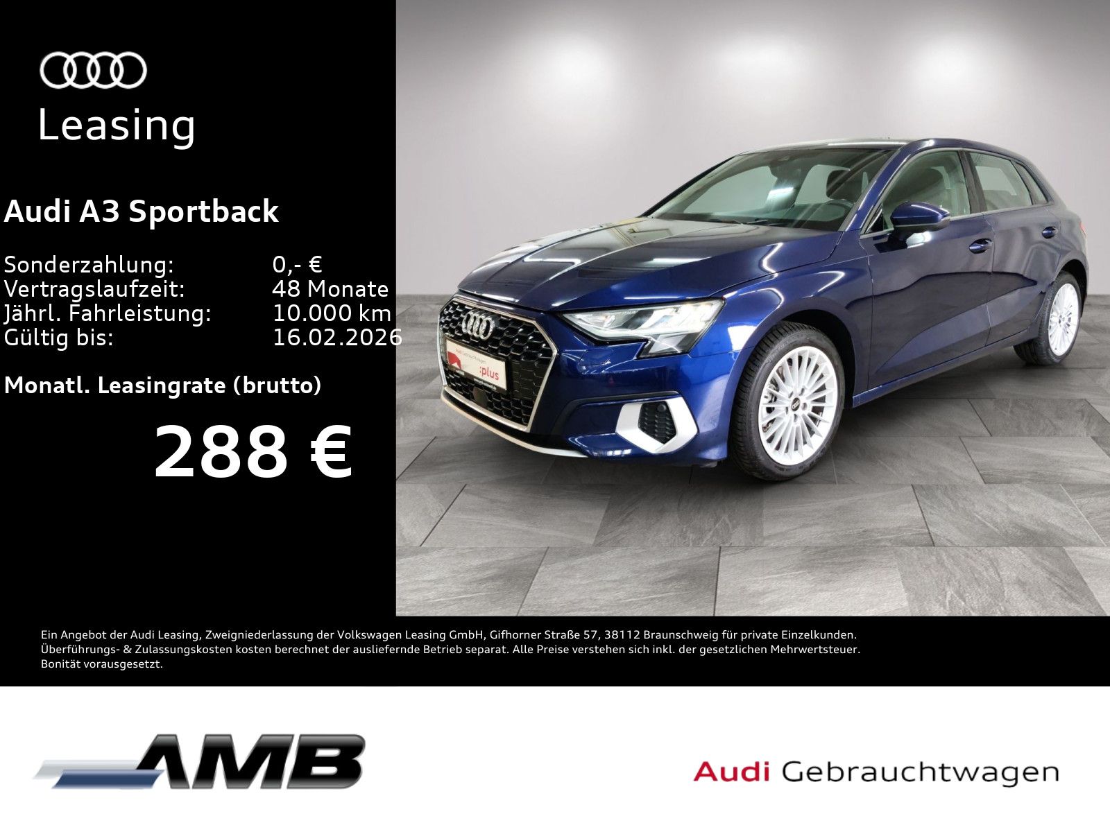 Audi A3 Sportback Advanced 35 TFSI LED/Sitzhzg/10.28G