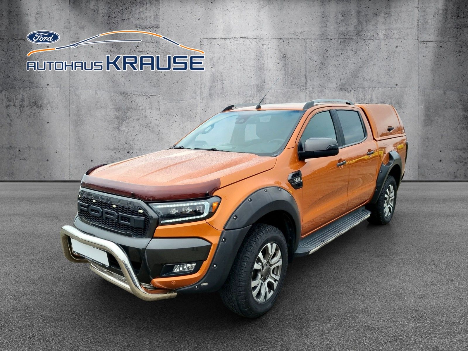 Fahrzeugabbildung Ford Ranger Doppelkabine 4x4 Wildtrak