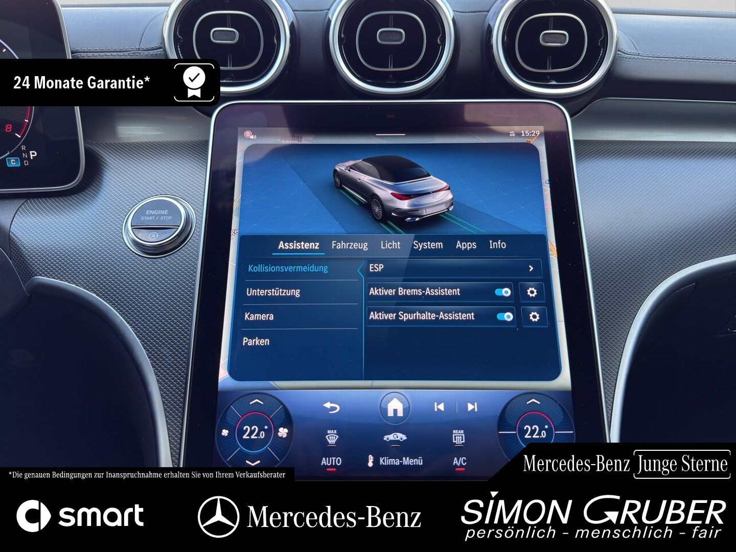 Fahrzeugabbildung Mercedes-Benz CLE 200 Cabrio Avantgarde Memory LED Sitzklima