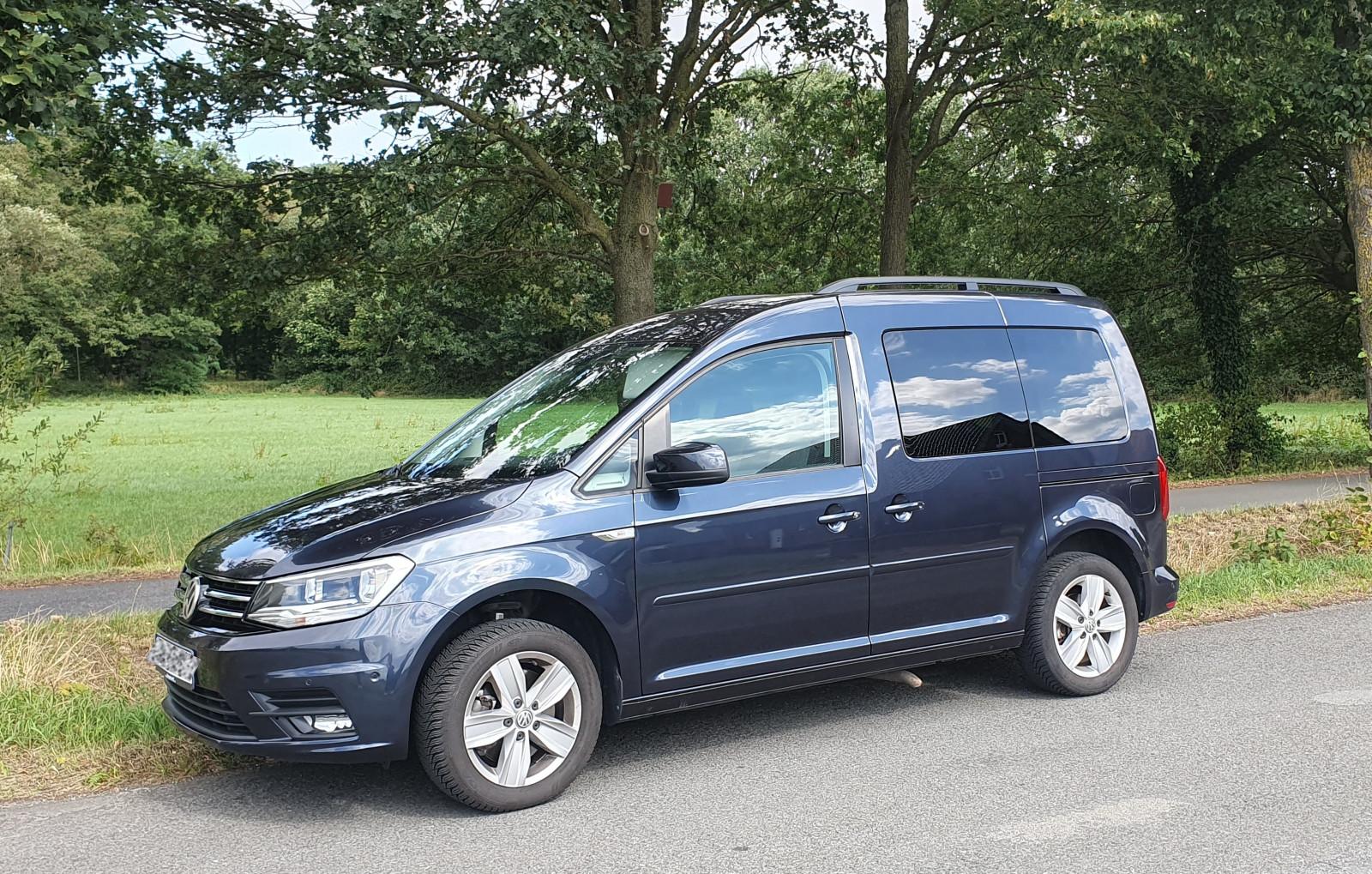 Volkswagen Caddy 4 , behindertengerecht, mit Rollstuhlrampe
