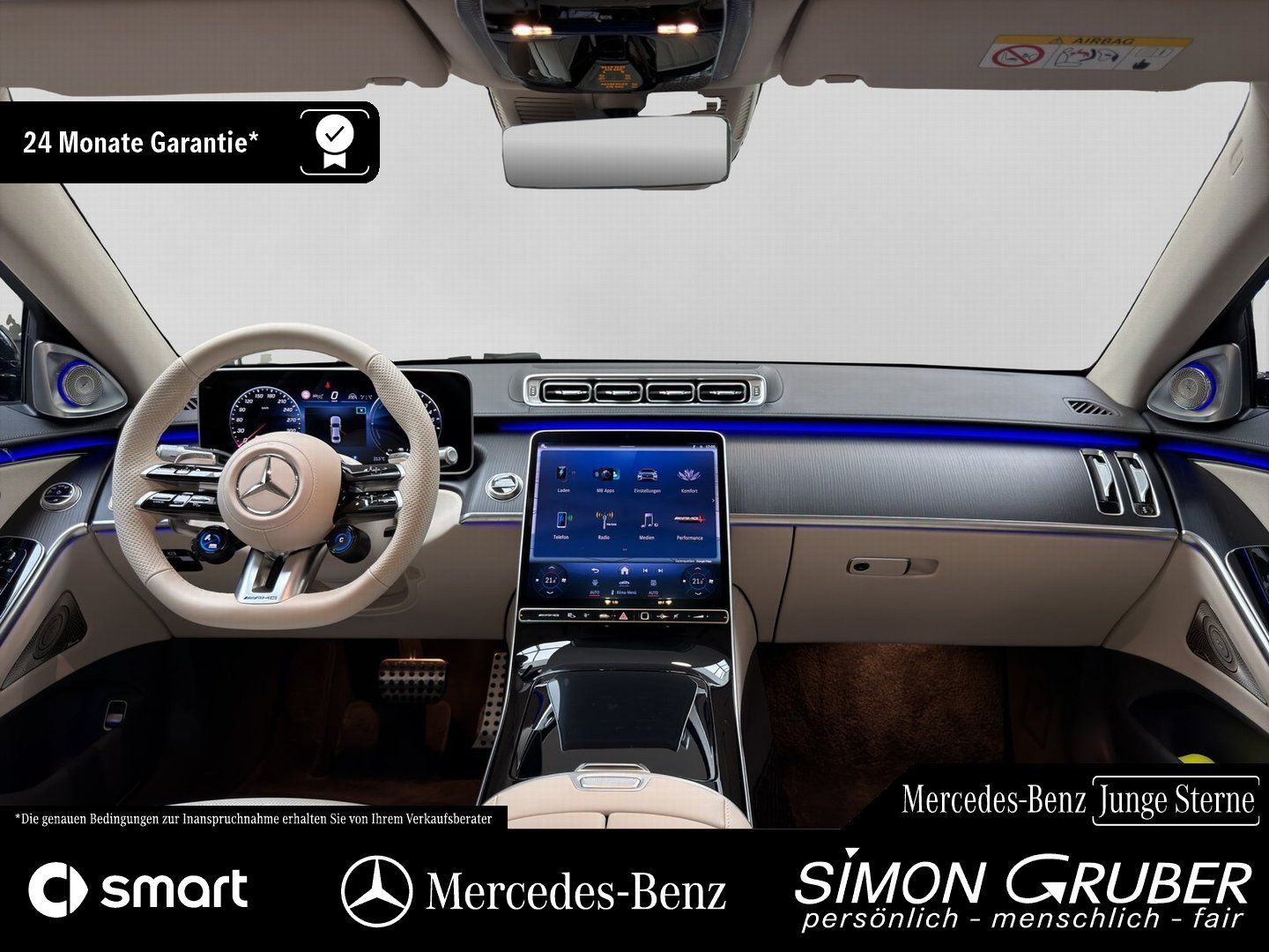 Fahrzeugabbildung Mercedes-Benz S 63 E L Perfo Carbon First Class Burm4D Keramik