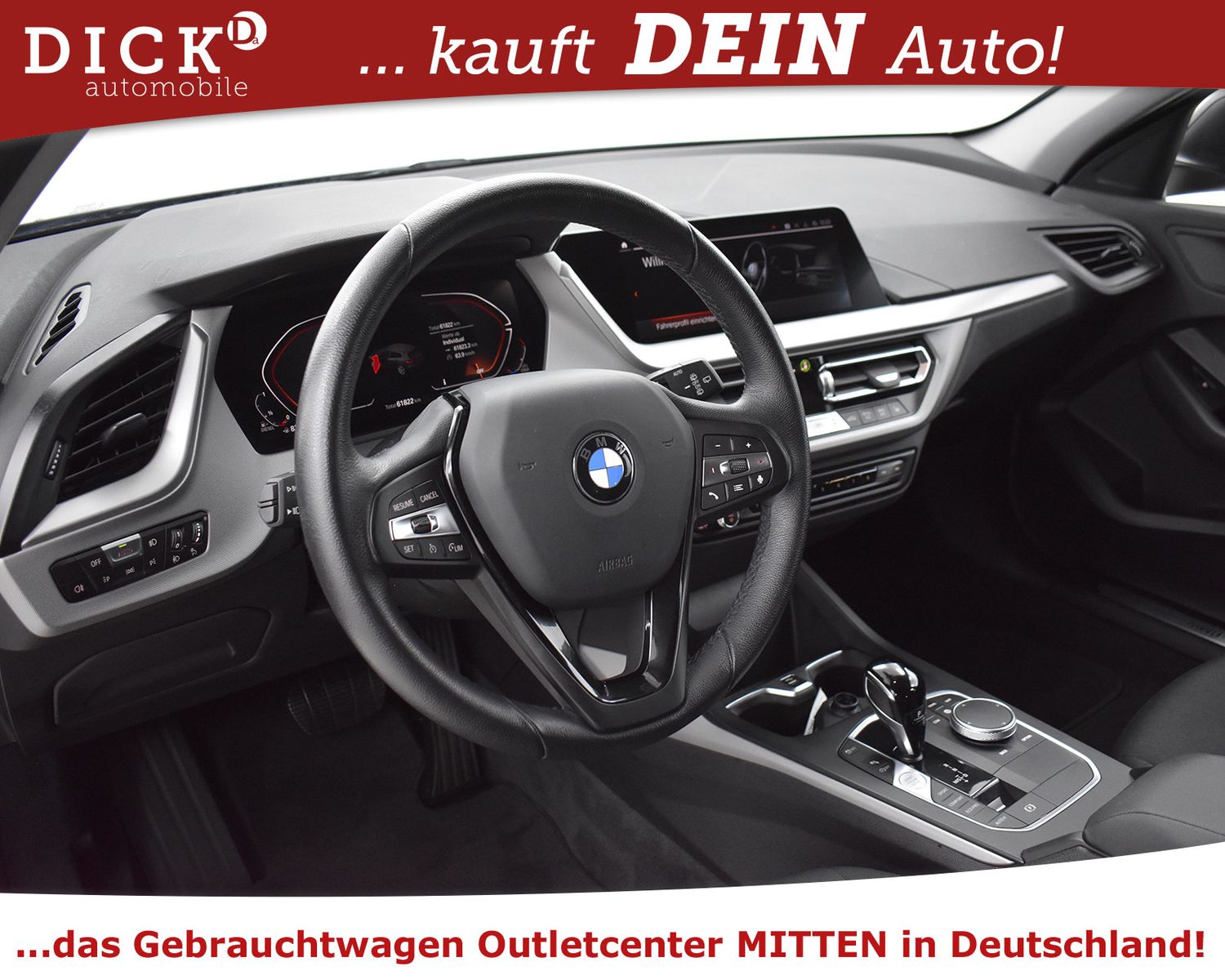 BMW 118d Aut Advan NAV PROF+VIRTU+LED+SHZ+TEMP+PDC+M - Image 10