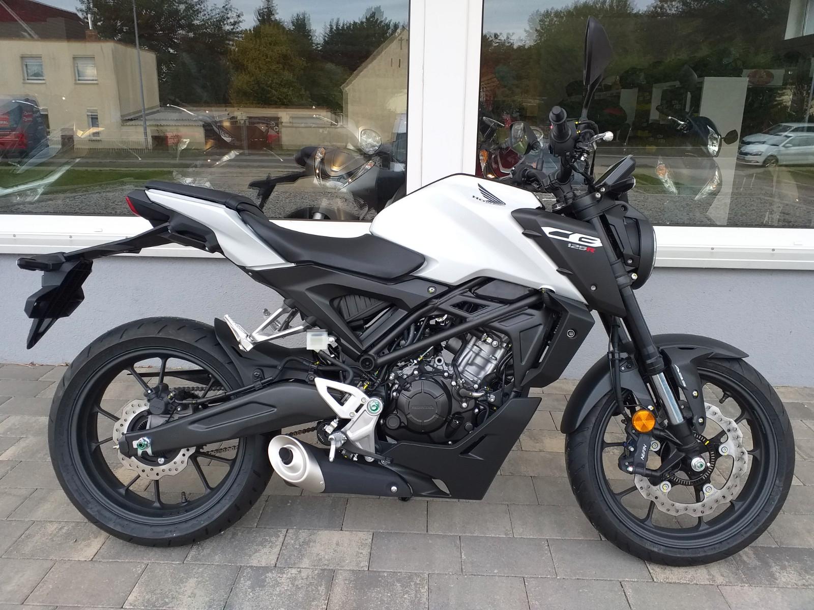 Honda CB 125 R in weiß & rot  verfügbar