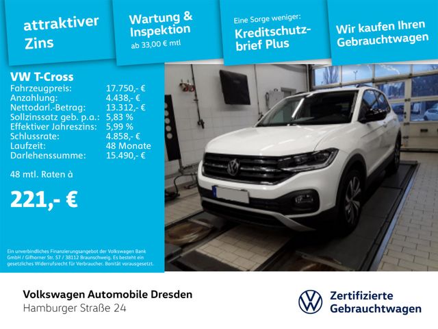 Volkswagen T-Cross Life 1.0 TSI LED SHZ SIDE ASSIST LANE