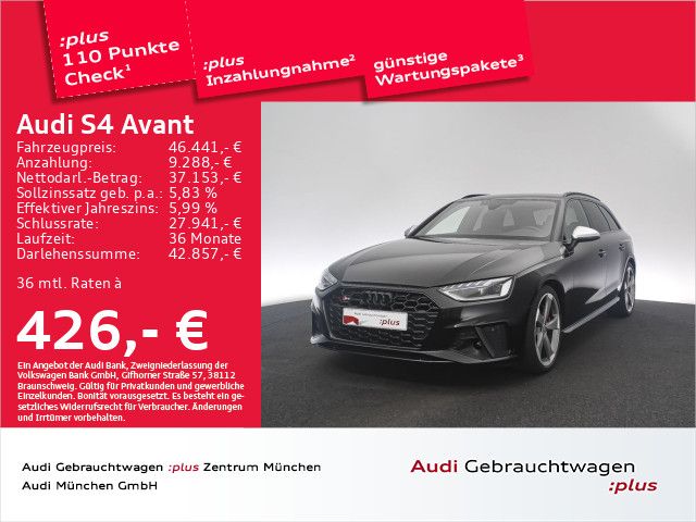 Audi S4 Avant TDI tiptr. Leder/19"/Navi+/DAB/Kamera