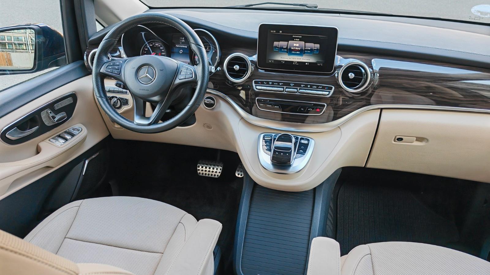Mercedes-Benz V 250 d lang/Leder-beige/el. Sitze/19"/360°