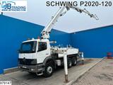Mercedes-Benz Axor 2628 6x4, Leaf suspension, SCHWING P2020-12 - Mercedes-Benz 2628
