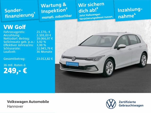 Volkswagen Golf VIII 1.0 eTSI DSG Life Navi ACC DigCockpit