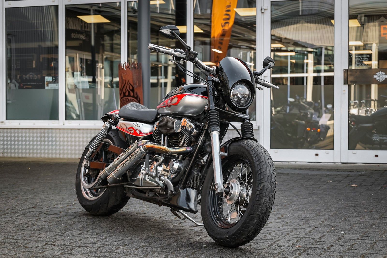 Fahrzeugabbildung Harley-Davidson XL1200L Cafe Racer Umbau -BSL 200er  Heckumbau--