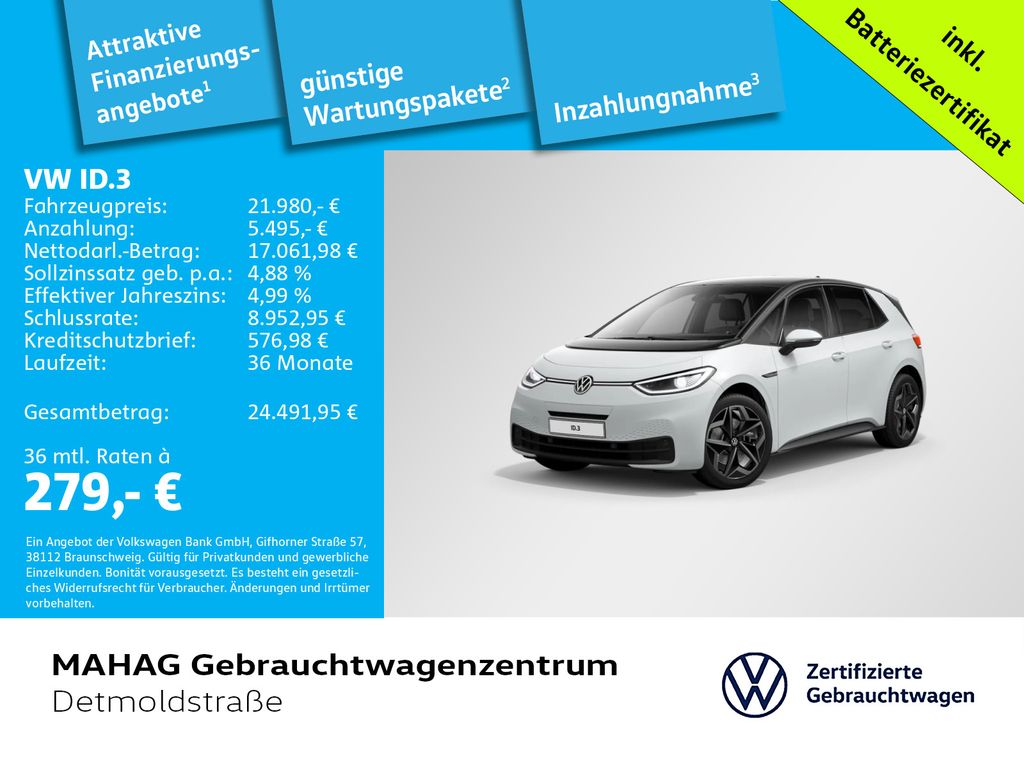 Image of Volkswagen ID.3