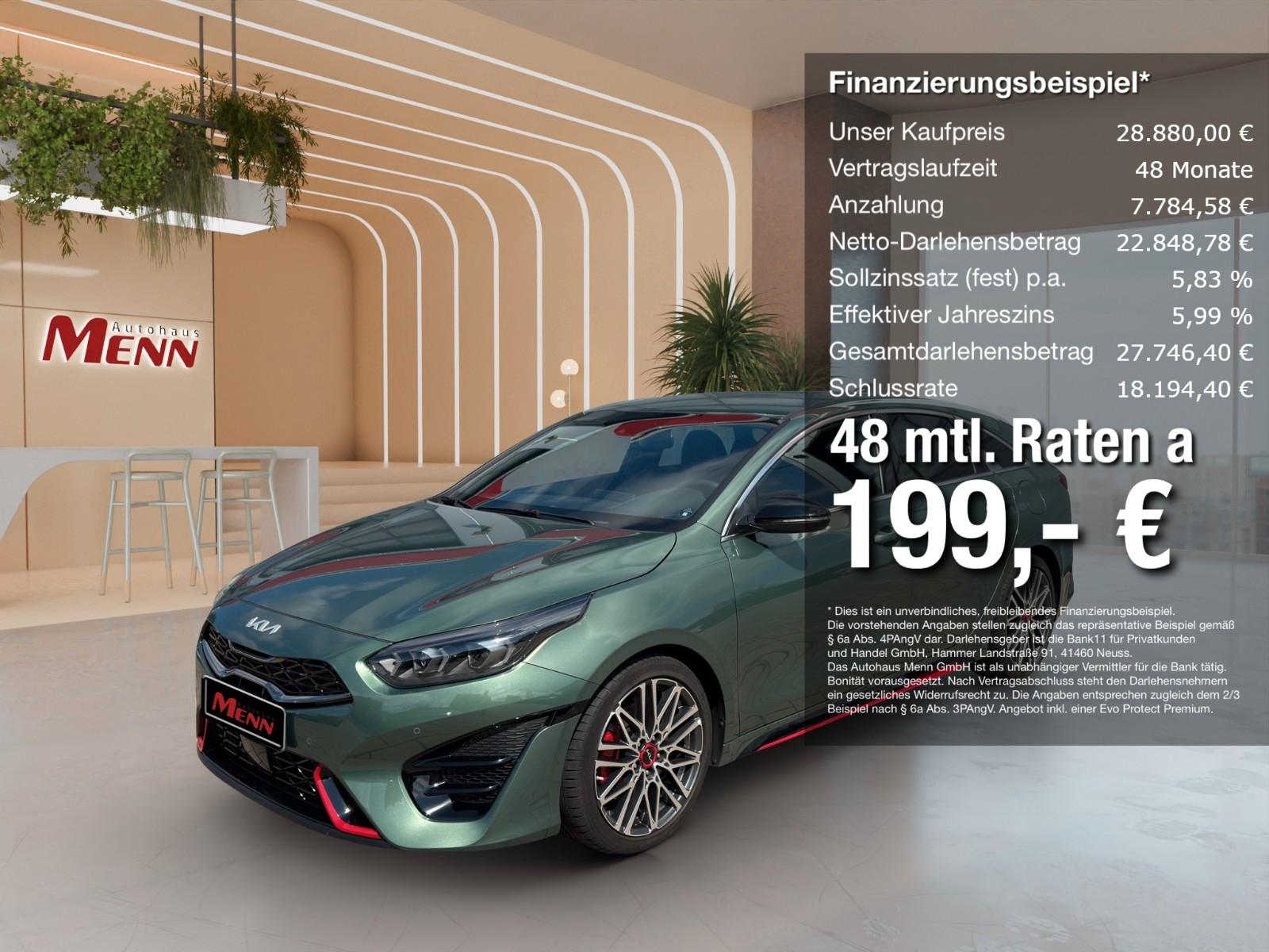 Kia ProCeed 1.6T DCT7 GT Navi Memory Kamera Klima