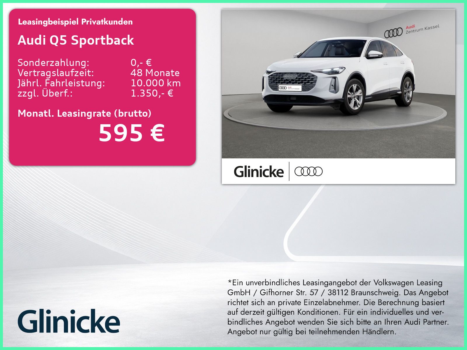 Audi Q5 Sportback TFSI NEUBESTELLUNG