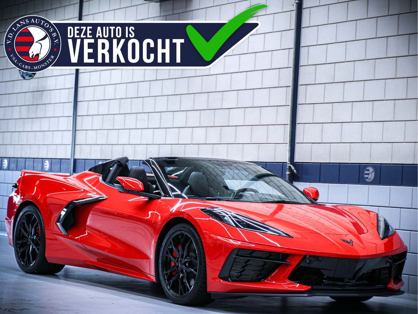 Chevrolet C8 Stingray Cabriolet 3LT Z51 Package Front lift