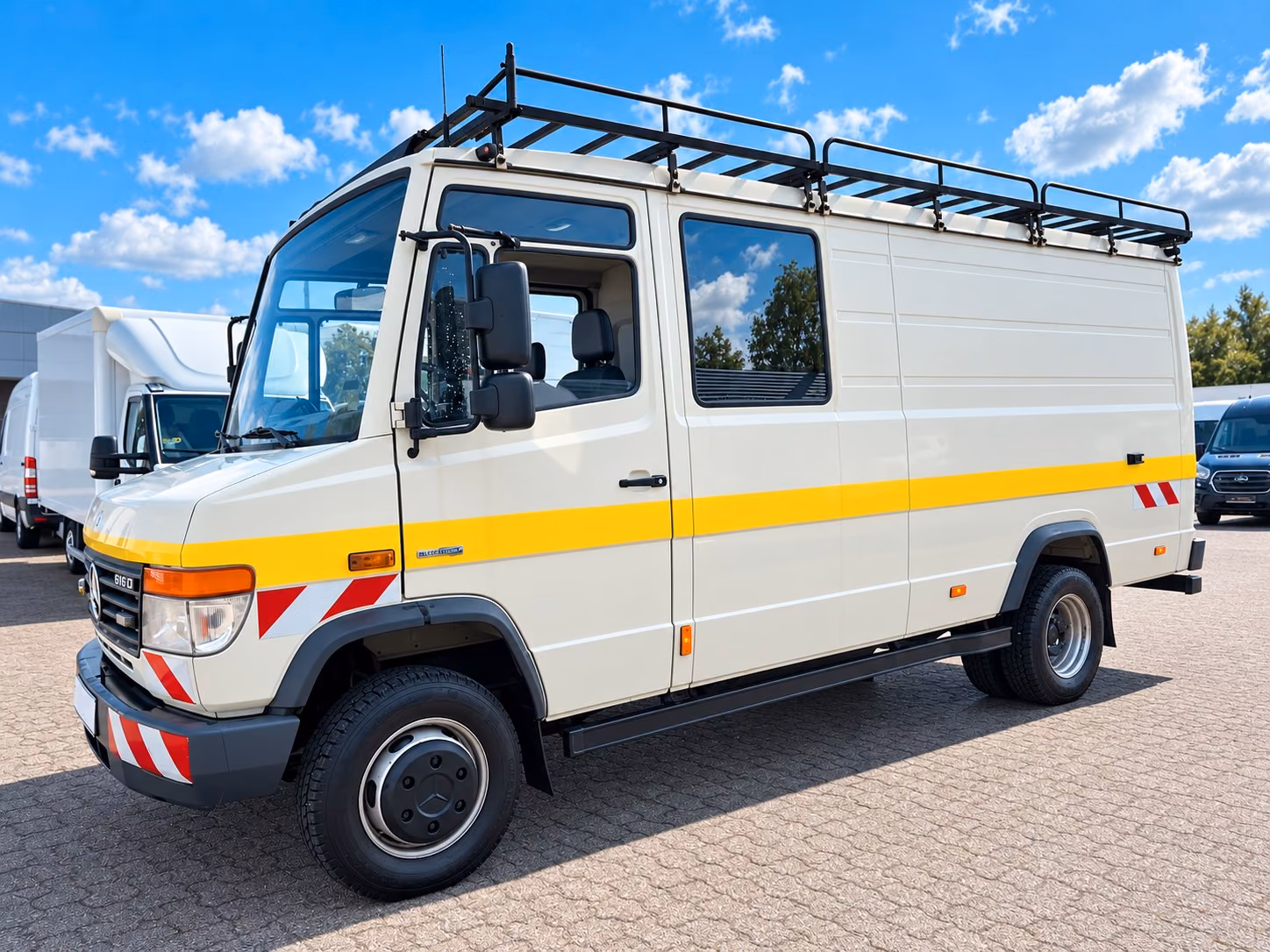 Mercedes-Benz Vario 616/816 D DoKa Mixto Kasten*TÜV NEU*
