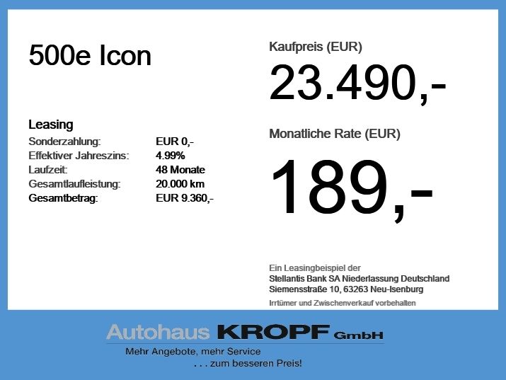 Fiat 500e - Bild 4