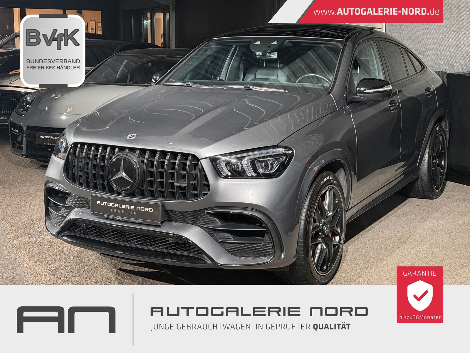 MERCEDES-BENZ GLE 63 AMG S 4M+ Coupe+ Pano+ Head-Up+ Carbon