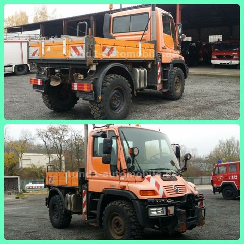 Unimog U 300 Kipper Zugmaschine Kommunalhydraulik