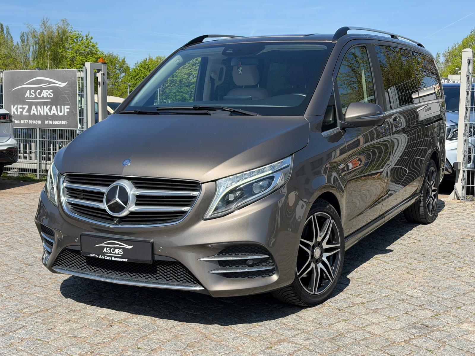 Mercedes-Benz V 250d lang AMG*AHK*360°*Dist*Burm*6xSitzbel*19Z