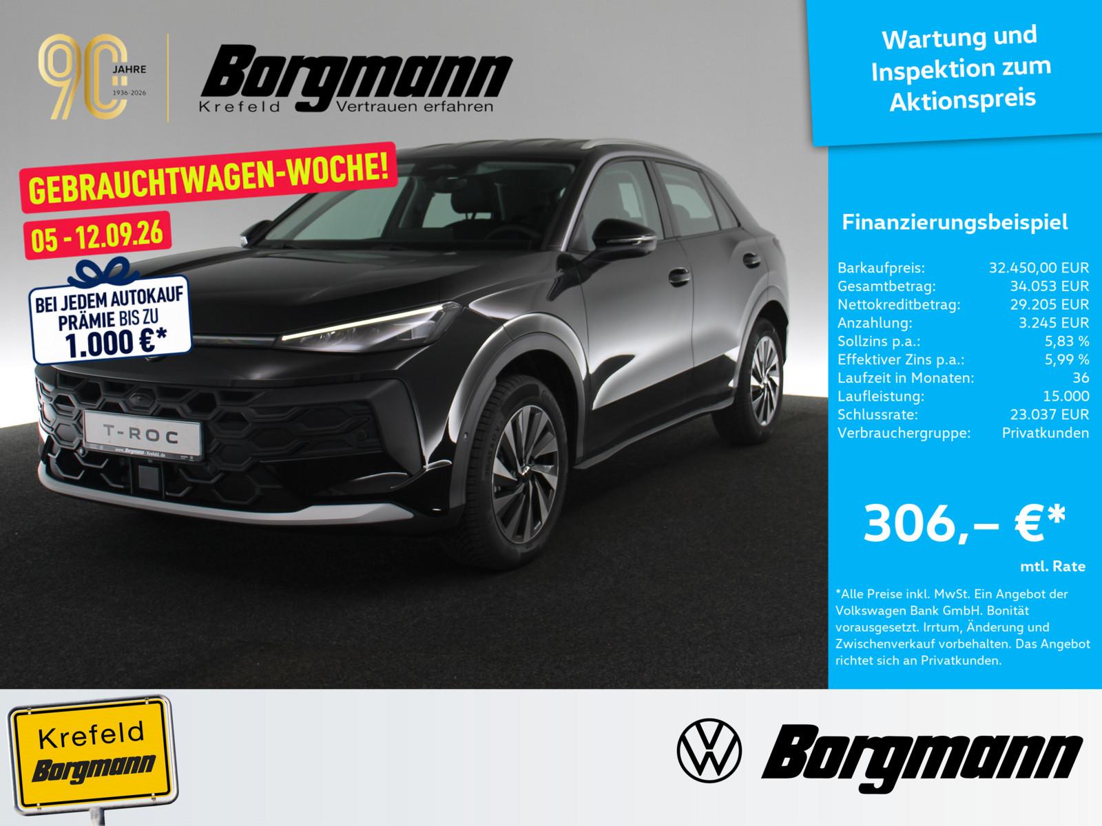 Volkswagen T-Roc 1.5 eTSI Style 360° HUD ACC NAVI KAMERA