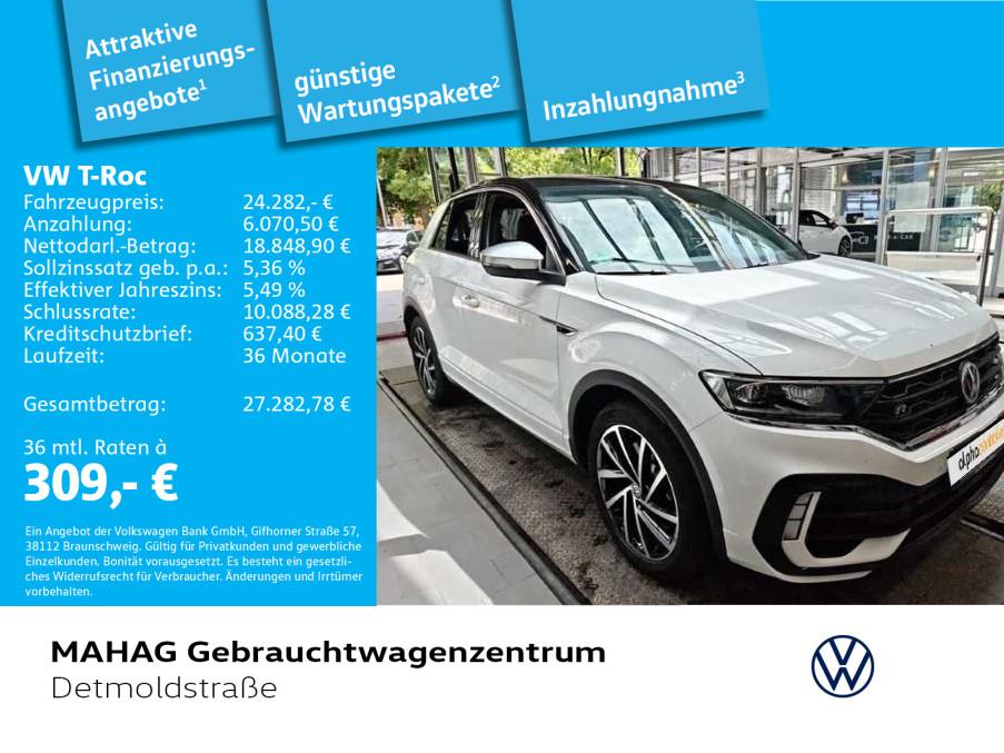 Volkswagen T-Roc R 2.0 TSI LED Navi ParkPilot RearView App 