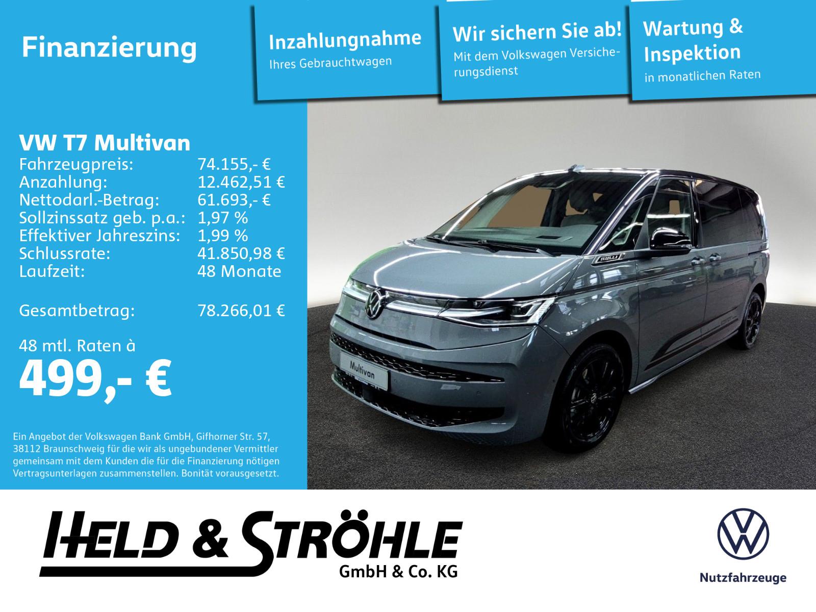 Volkswagen T7 Multivan Edition 2.0 TDI DSG AHK DCC HuD STHZ