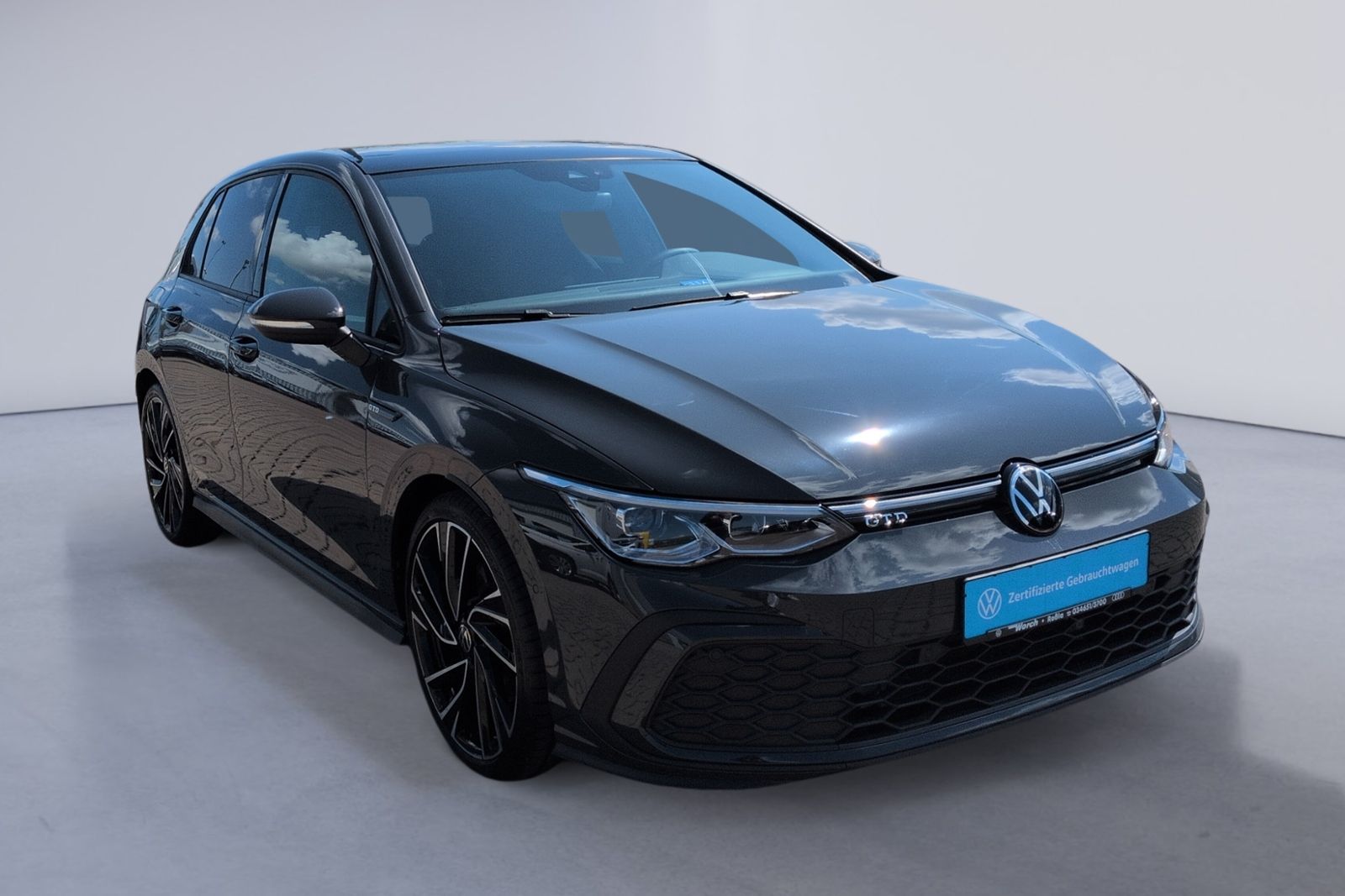 Golf VIII GTD 2.0 TDI DSG PANO+KEYLESS+19"+