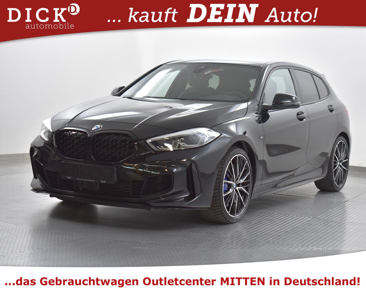 BMW M135i xDrive Aut. SHADO+PROF+VIRTU+H&K+LEDER+19" - Image 2