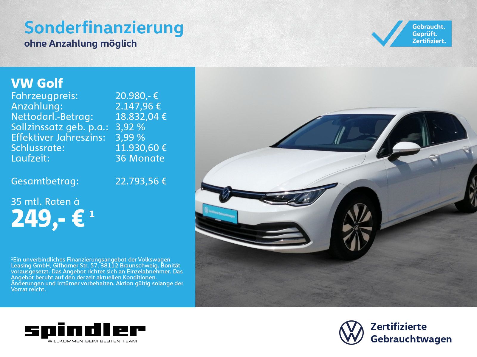 Volkswagen Golf Move 1.5 TSI / CarPlay, LED, SHZ, DAB+