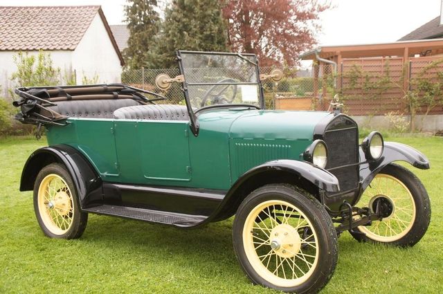 Ford Model T Touring deutsche Papiere 4-tg. ink Mwst