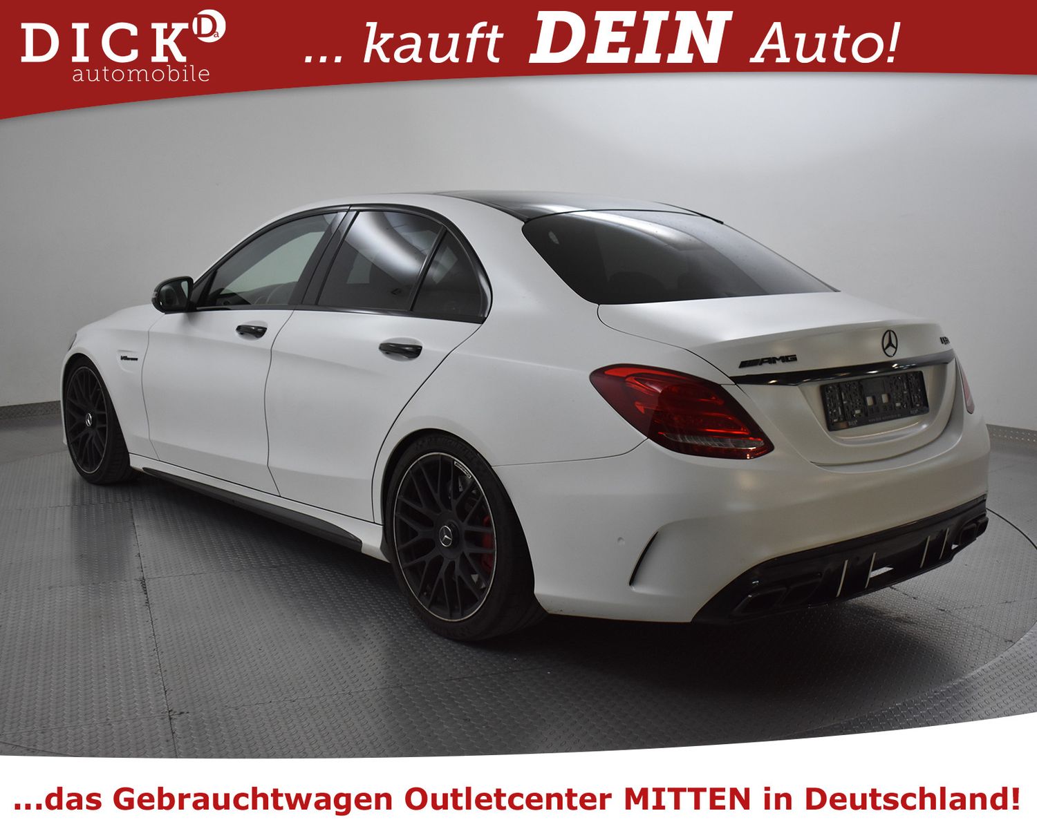 MERCEDES-BENZ C 63S AMG PANO+MULTIB+MEMO+COMAN+BURM+HEAD+360°+ - Image 5