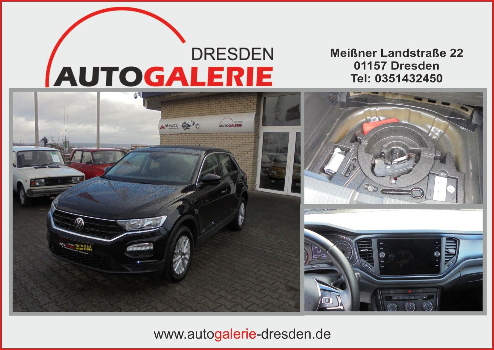 VW T-Roc Basis, AHZV, Klima, PDC v+h, Sitzh.vorn,