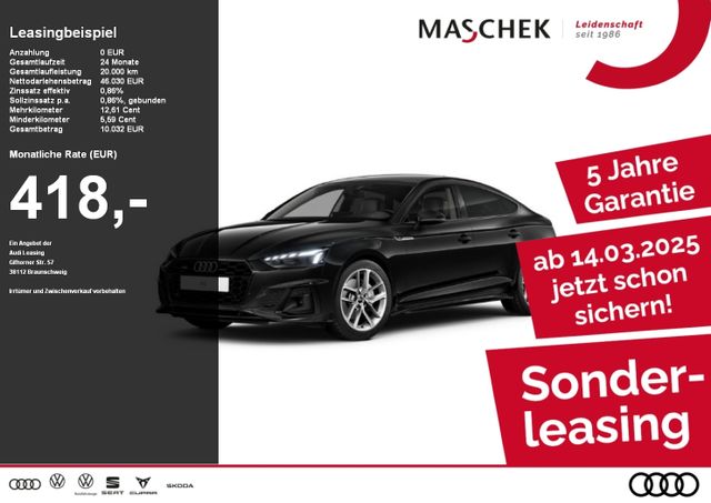 Audi A5 Sportback S line 40 TFSI S tronic quattro Nav