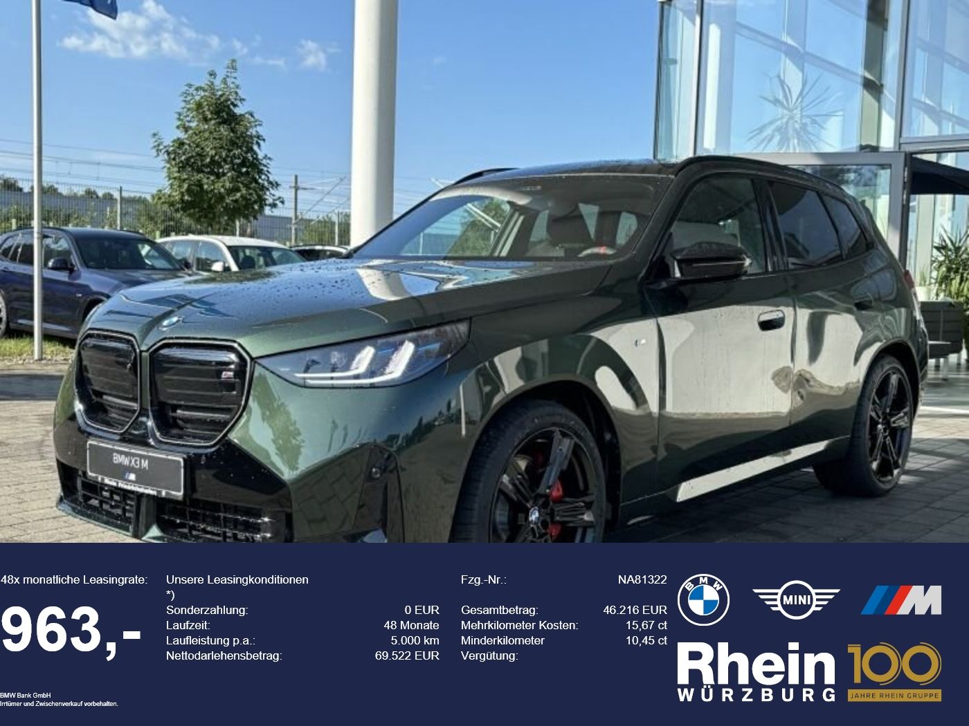 BMW X3 M50 xDr *Individ. Lackierung*Standheiz.*Pano*