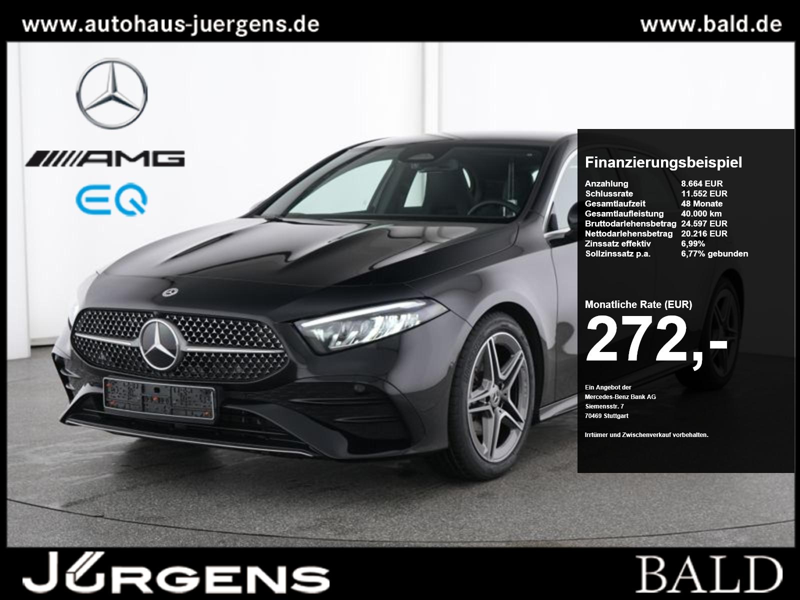 Mercedes-Benz A 180 AMG-Sport/LED/Cam/Keyl/Ambiente/Winter/18'