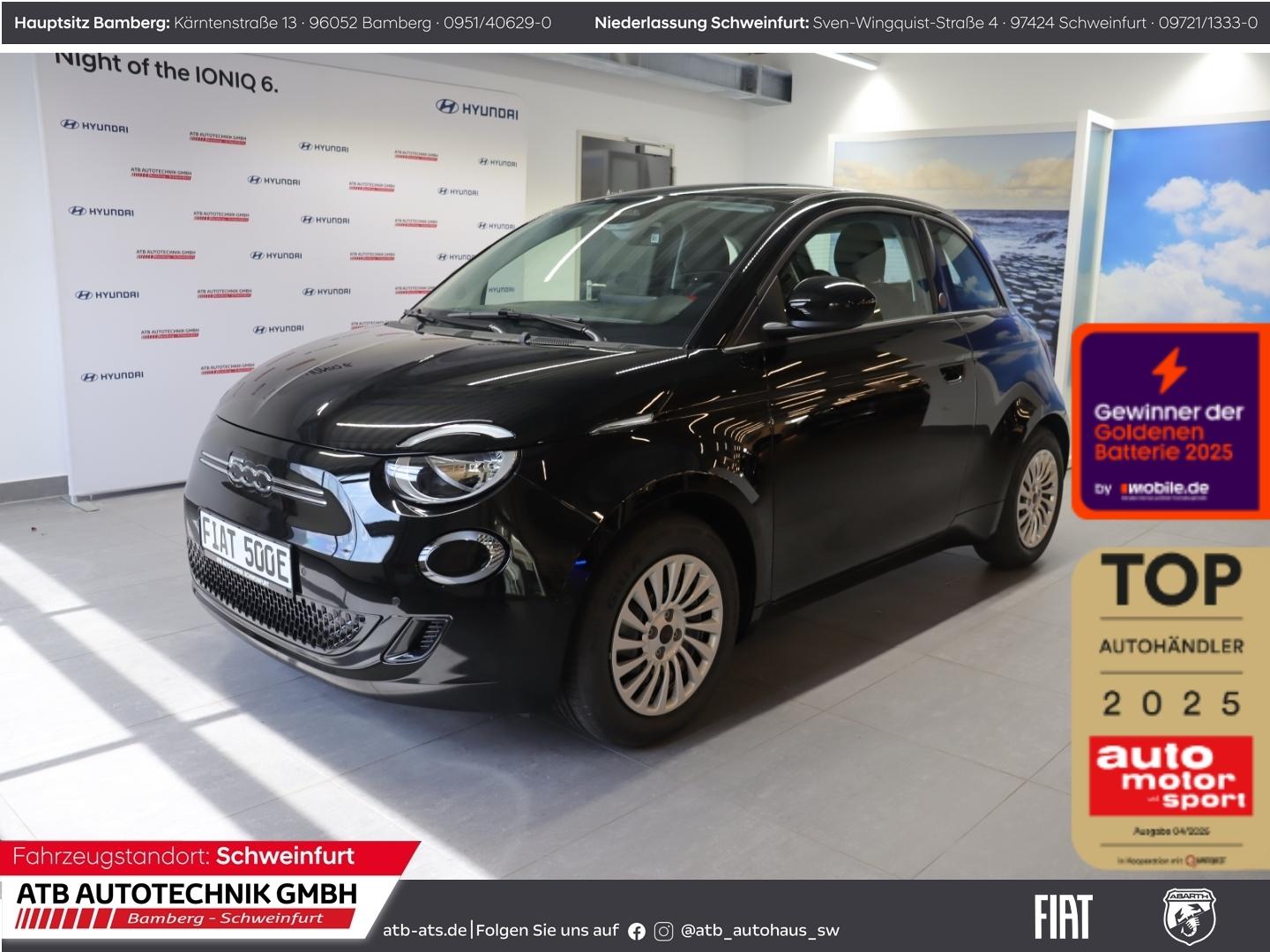Fiat 500e MY25 RED 42kWh Komfort-Paket Apple CarPlay 