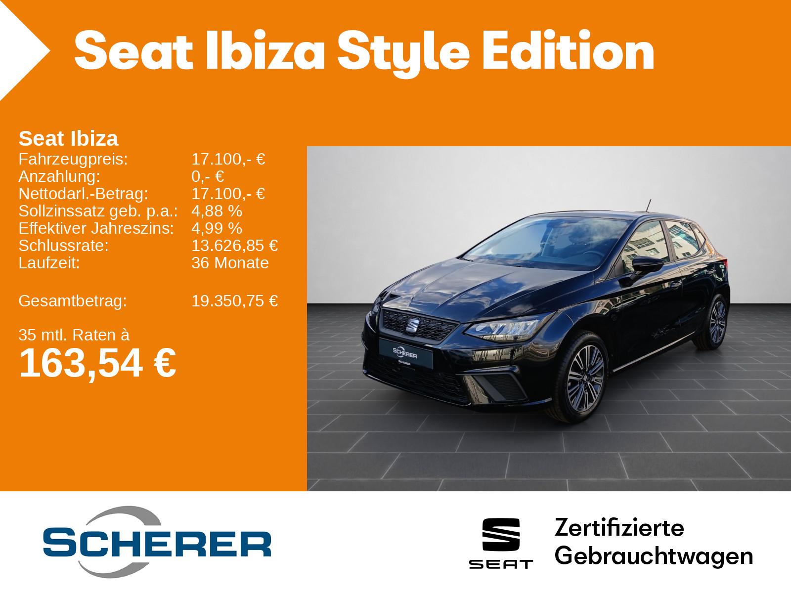 Seat Ibiza 1.0 TSI Style Edition Winterpaket Full Lin
