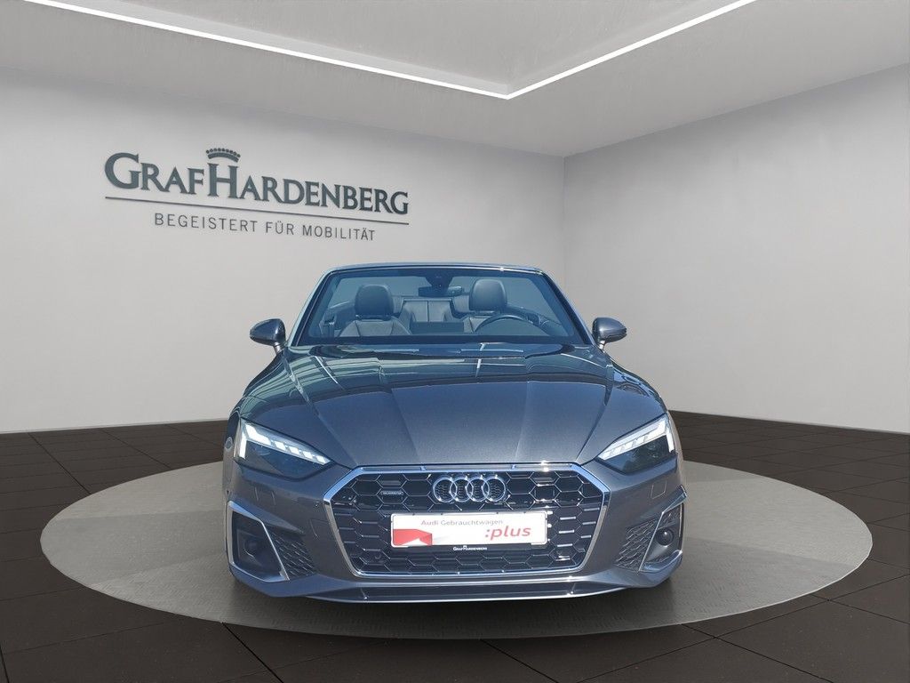 Audi A5 Cabrio S-Line 40TFSI Quat. S-Line Interieur foto 9