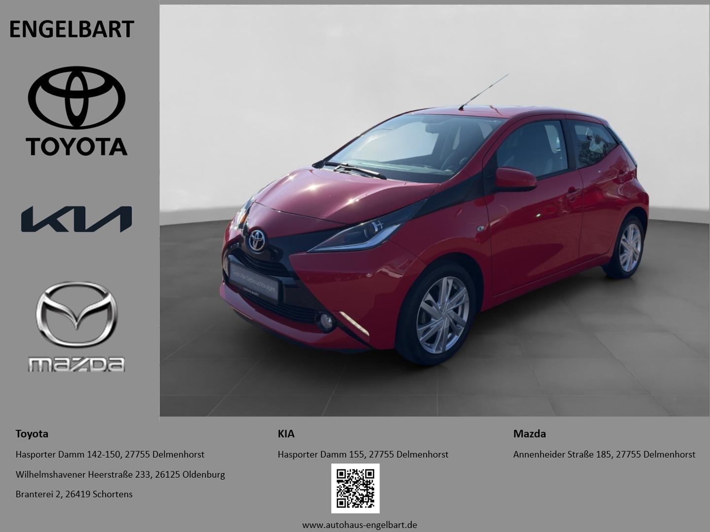 Toyota Aygo X-Play Touch Klimaautom Keyless Entry Keyle