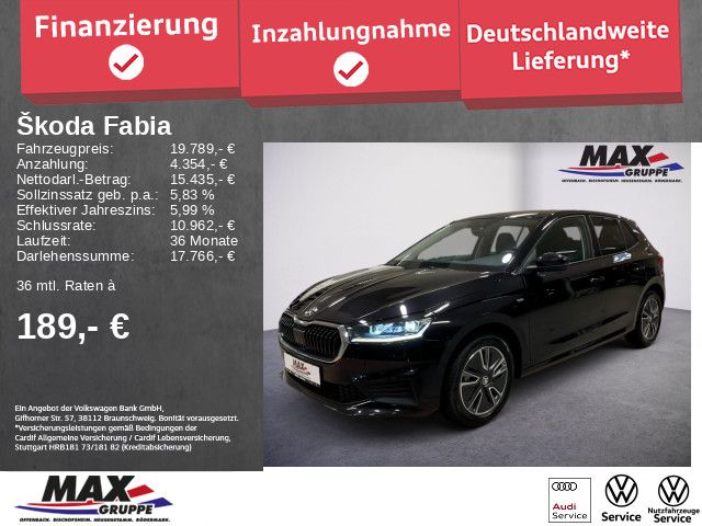 Fabia 1.0 TSI TOUR  +LED+KAMERA+SITZHZG+ALU+APP+